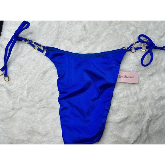 Agent Provocateur ASHIA💙 Blue Bikini Swim Set AP Size 4 - Picture 7 of 10